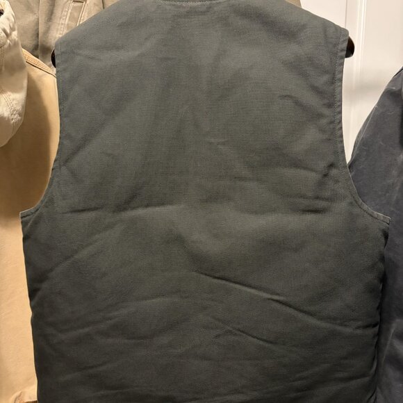 Vintage Carhartt Mens (V32DGR) Vest (2007) in Dark Green - Picture 3 of 7